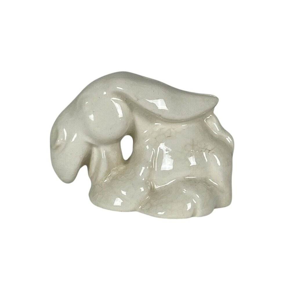 Vintage Donkey Razor Bank Dispenser Listerine Saving Cream Ceramic